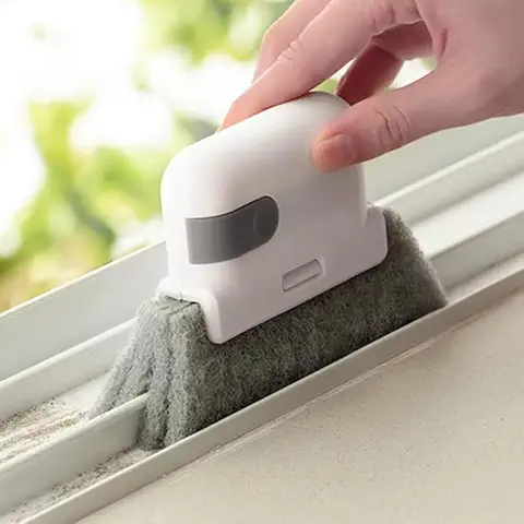 JICOOT Hard Bristle Crevice Cleaning Brush - Cleaning Tools for Household Use